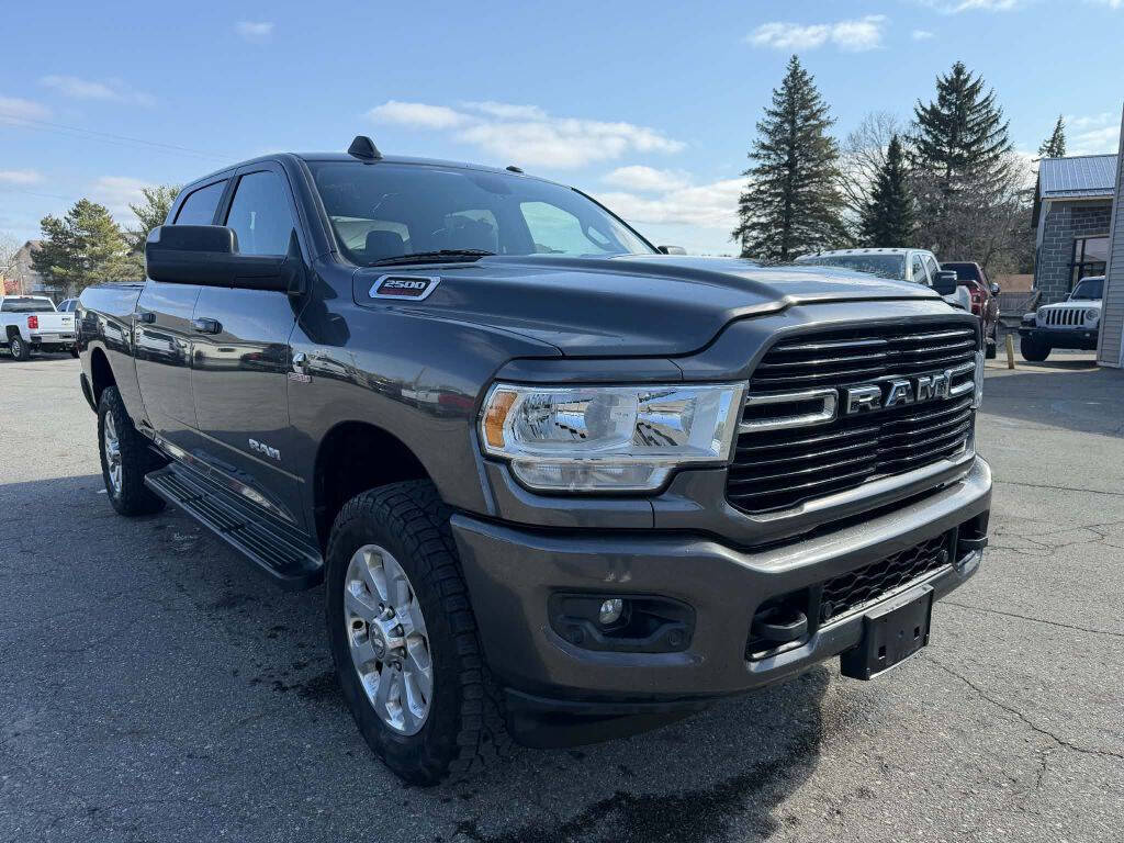 Gray 2021 Ram 2500 Big Horn 4x4 Big Horn 4dr Crew Cab 6.3 ft. SB Pickup 2