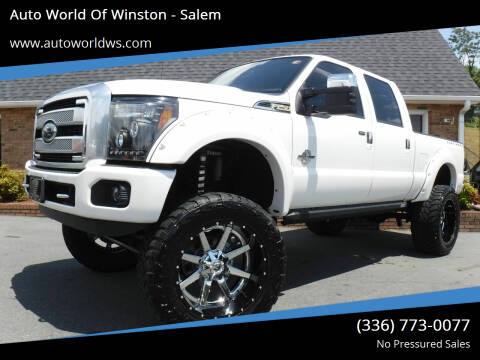 2016 Ford F-250 Super Duty for sale at Auto World Of Winston - Salem in Winston Salem NC