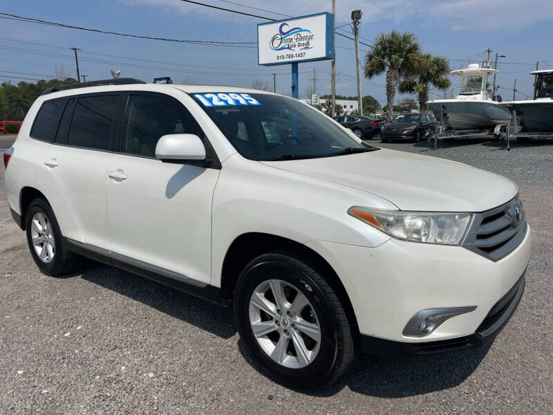 2012 Toyota Highlander for sale at OCEAN BREEZE AUTO GROUP in Wilmington NC