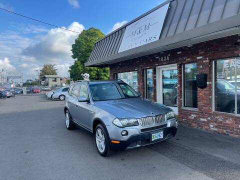 2007 BMW X3 for sale at M&M Auto Sales in Portland OR