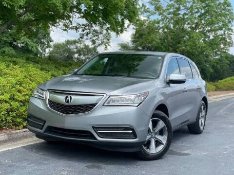 2016 Acura MDX for sale at William D Auto Sales in Norcross GA