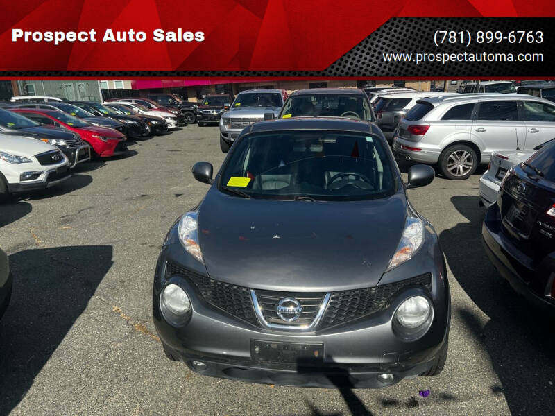 2013 Nissan JUKE for sale at Prospect Auto Sales in Waltham MA