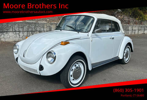 1978 Volkswagen Super Beetle for sale at Moore Brothers Inc in Portland CT