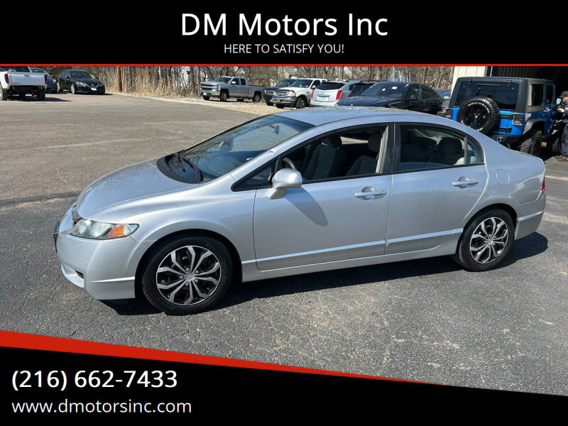 2011 Honda Civic for sale at DM Motors Inc in Maple Heights OH