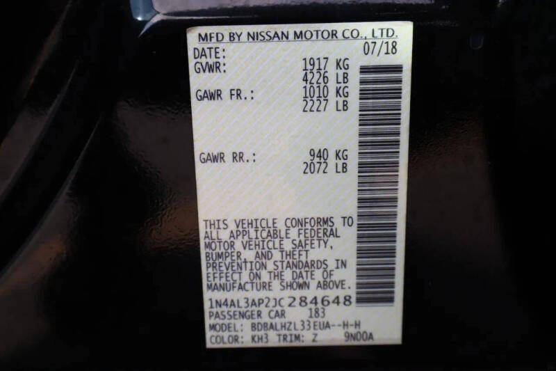 2018 Nissan Altima