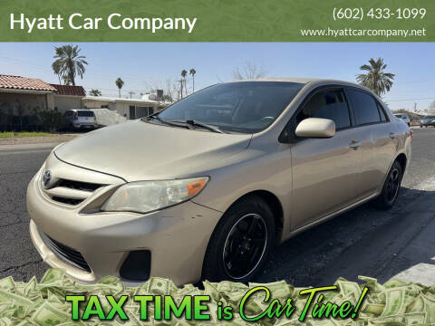 2011 Toyota Corolla for sale at Hyatt Car Company in Phoenix AZ