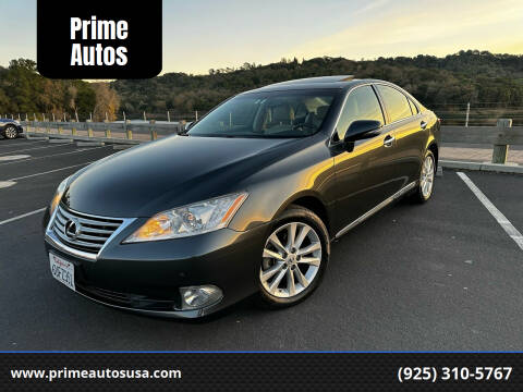 2011 Lexus ES 350 for sale at Prime Autos in Lafayette CA