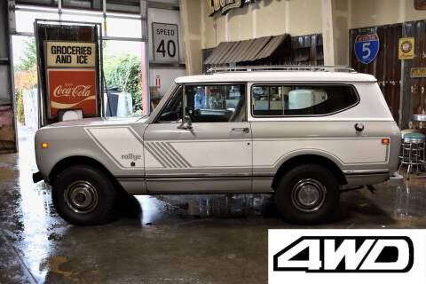 1978 International Scout for sale at Cool Classic Rides in Sherwood OR
