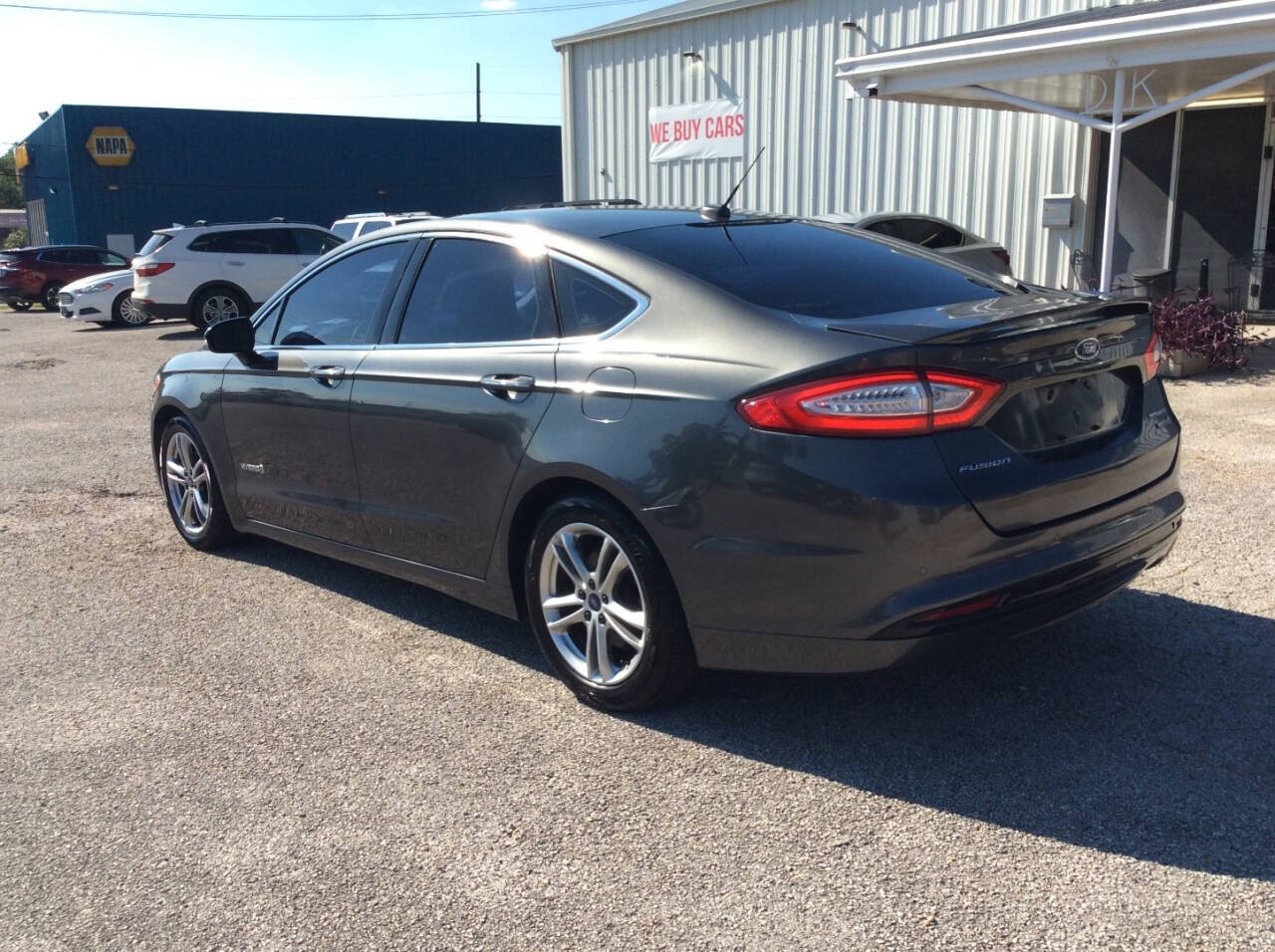 2015 Ford Fusion Hybrid for sale at SPRINGTIME MOTORS in Huntsville, TX