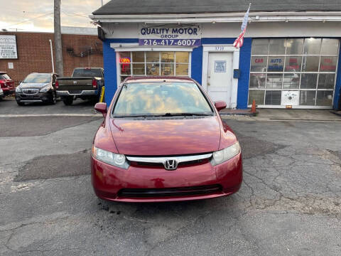 2008 Honda Civic for sale at Quality Motor Group in Cleveland OH