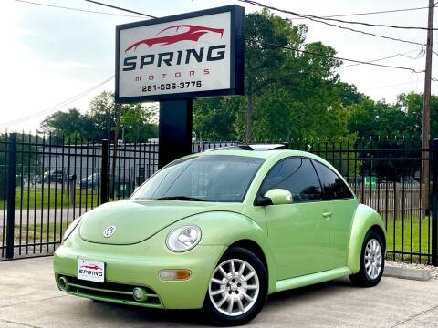 2005 Volkswagen New Beetle for sale at Spring Motors in Spring TX