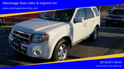 2009 Ford Escape for sale at Advantage Auto Sales & Imports Inc in Loves Park IL