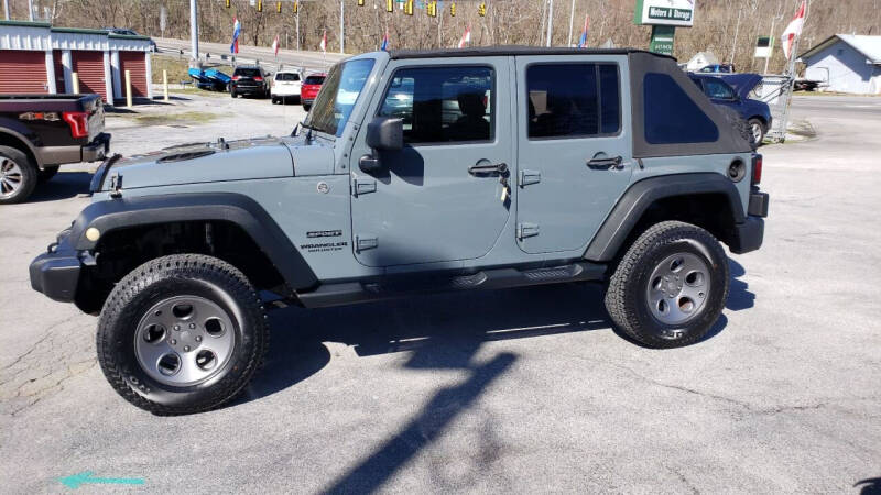 2014 Jeep Wrangler Unlimited for sale at Green Tree Motors in Elizabethton TN