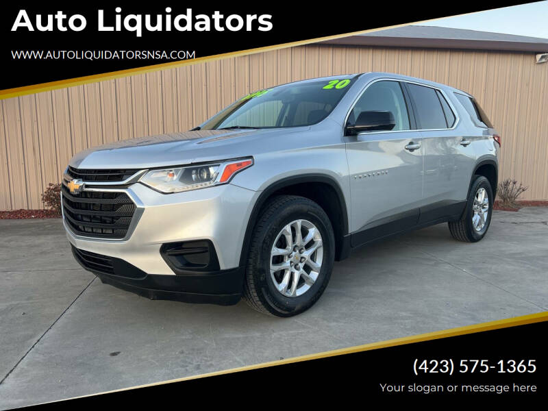 2020 Chevrolet Traverse for sale at Auto Liquidators in Bluff City TN