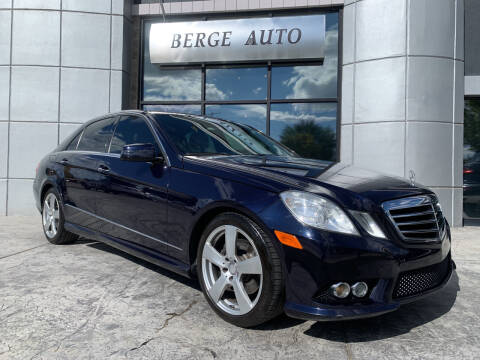 2010 Mercedes-Benz E-Class for sale at Berge Auto in Orem UT