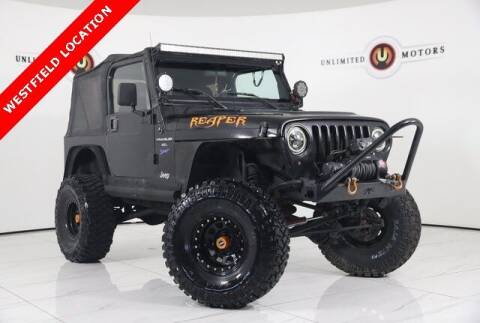 1997 Jeep Wrangler for sale at INDY'S UNLIMITED MOTORS - UNLIMITED MOTORS in Westfield IN