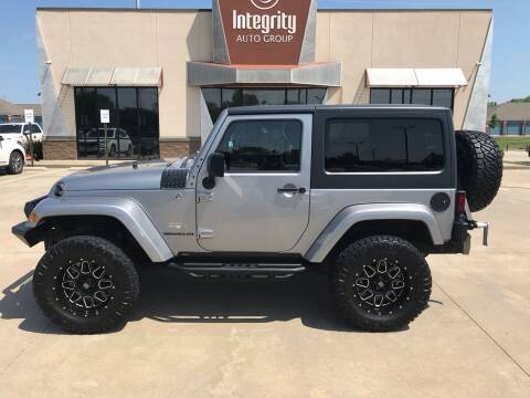 2013 Jeep Wrangler for sale at Integrity Auto Group in Wichita KS