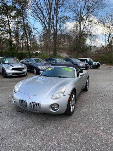 2009 Pontiac Solstice for sale at Select Luxury Motors in Cumming GA