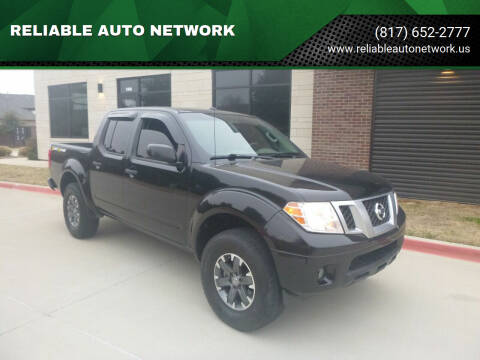 2016 Nissan Frontier for sale at RELIABLE AUTO NETWORK in Arlington TX