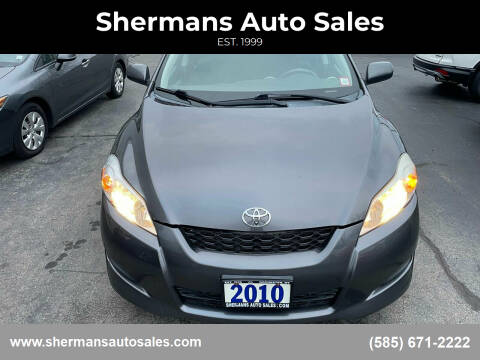 2010 Toyota Matrix for sale at Shermans Auto Sales in Webster NY