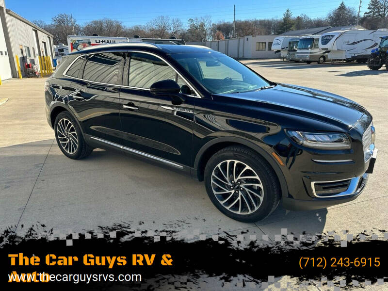 2020 Lincoln Nautilus for sale at The Car Guys RV & Auto in Atlantic IA