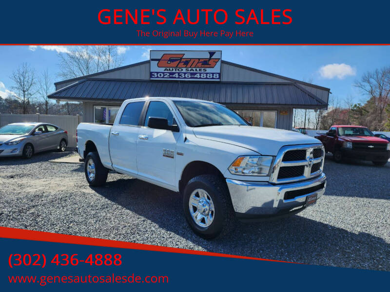 2014 RAM 2500 for sale at GENE'S AUTO SALES in Selbyville DE
