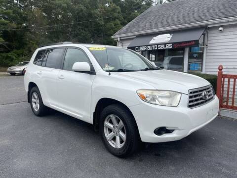 2009 Toyota Highlander for sale at Clear Auto Sales in Dartmouth MA