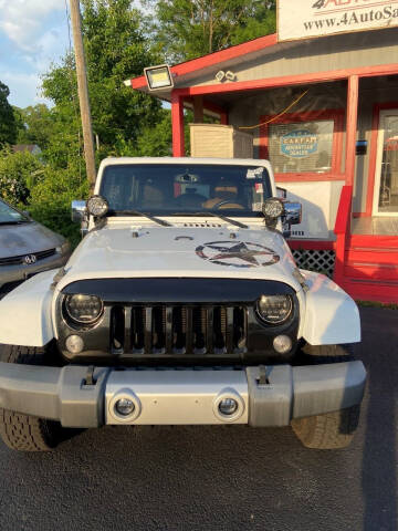 2013 Jeep Wrangler Unlimited for sale at 4Auto Sales, Inc. in Fredericksburg VA