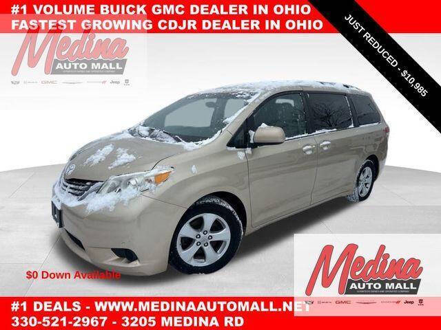 2014 Toyota Sienna for sale at Medina Auto Mall in Medina OH