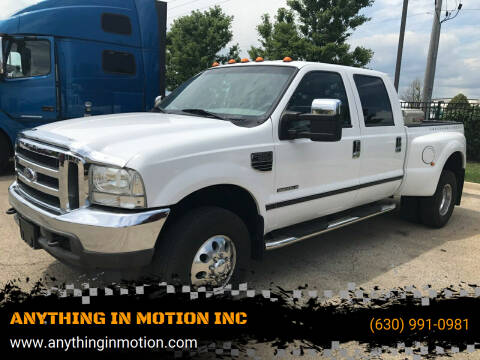 2003 Ford F-350 Super Duty for sale at ANYTHING IN MOTION INC in Bolingbrook IL