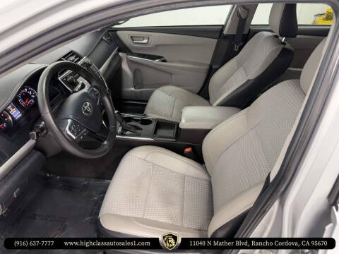 2015 Toyota Camry XLE