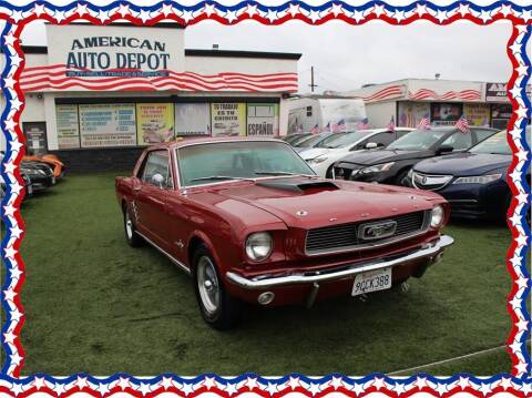 1966 Ford Mustang for sale at American Auto Depot in Modesto CA