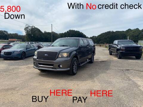 2008 Ford F-150 for sale at First Choice Financial LLC in Semmes AL