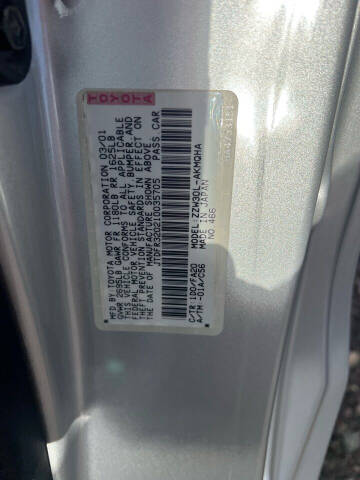 2001 Toyota MR2 Spyder