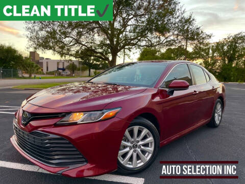 2018 Toyota Camry for sale at Auto Selection Inc. in Houston TX