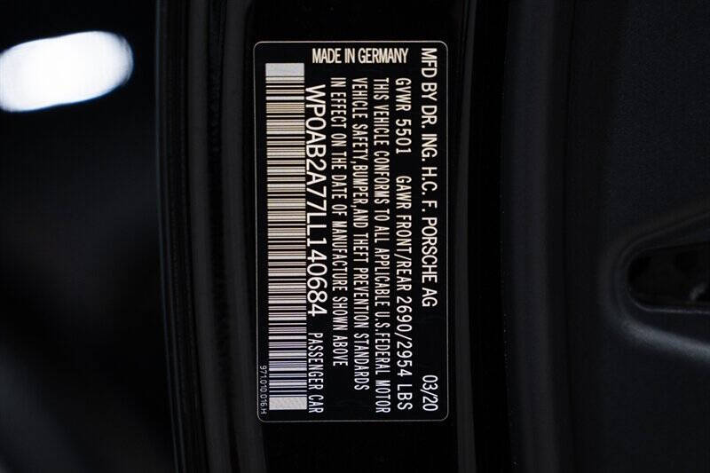 2020 Porsche Panamera 4S