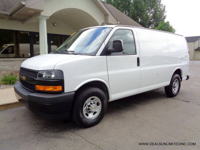 2020 Chevrolet Express for sale at DEALS UNLIMITED INC in Portage MI