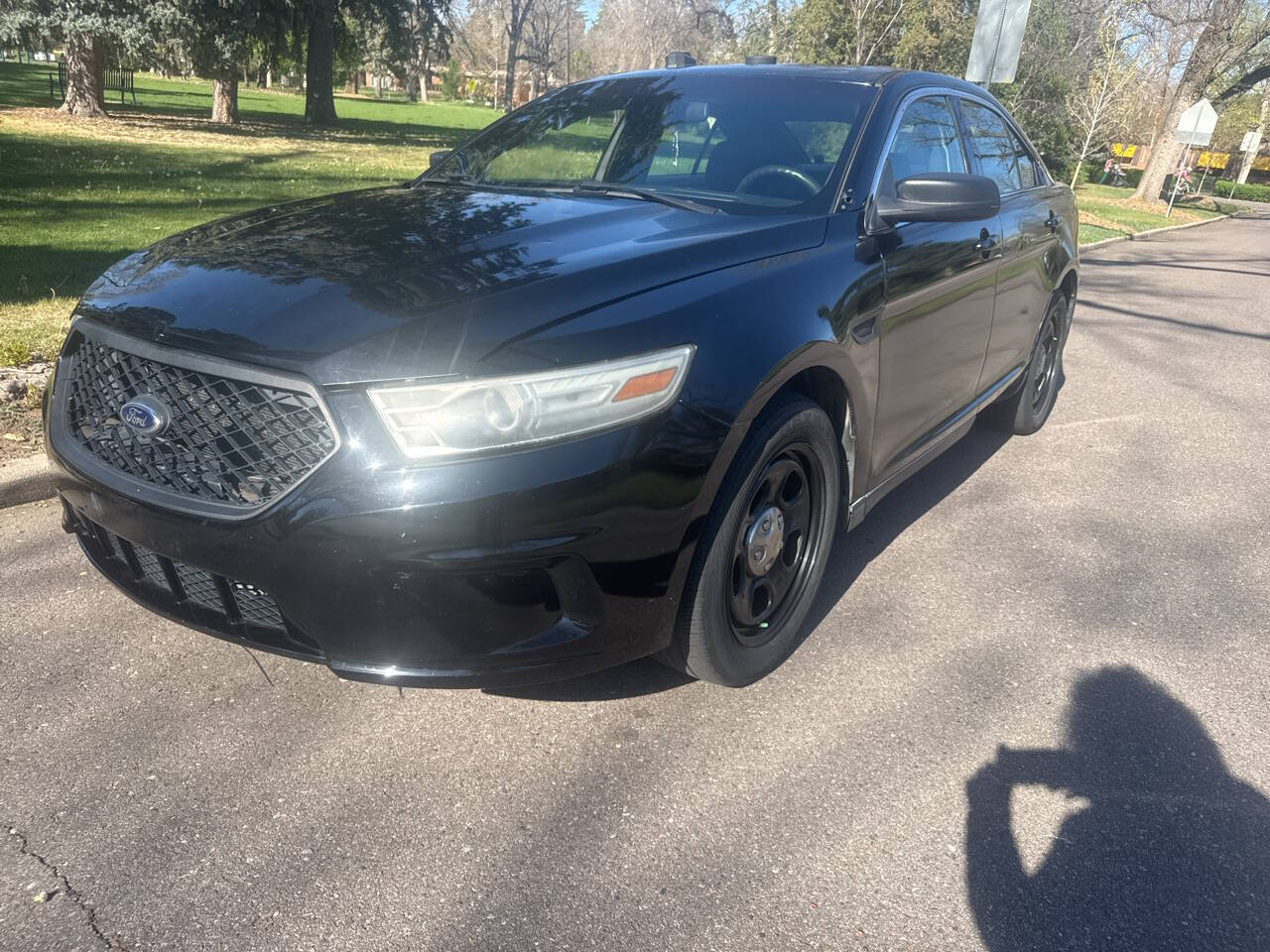 Black 2014 Ford Taurus Police Interceptor Police Interceptor 4dr Sedan 1