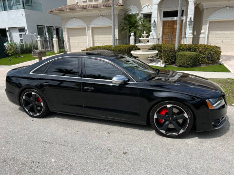 2013 Audi S8 for sale at Exceed Auto Brokers in Lighthouse Point FL