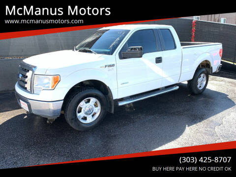 2012 Ford F-150 for sale at McManus Motors in Wheat Ridge CO