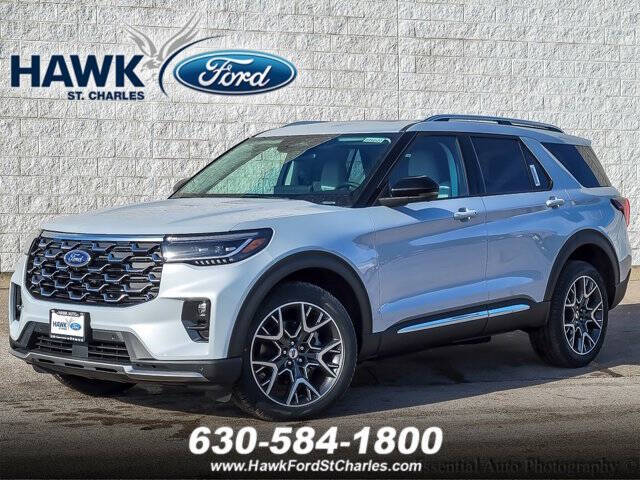 2025 Ford Explorer for sale at Hawk Ford of St. Charles in Saint Charles IL