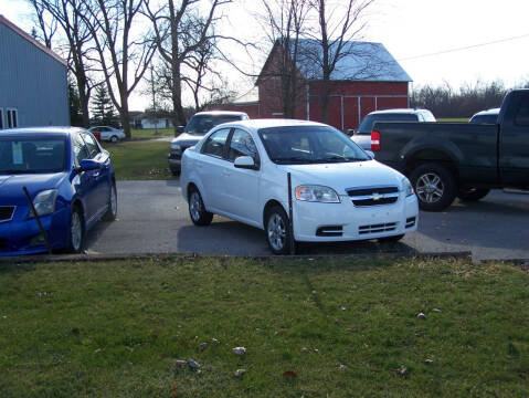 2011 Chevrolet Aveo for sale at ANKNEY AUTO SERVICE in Defiance OH