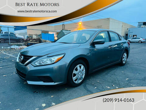 2016 Nissan Altima for sale at Best Rate Motors in Sacramento CA