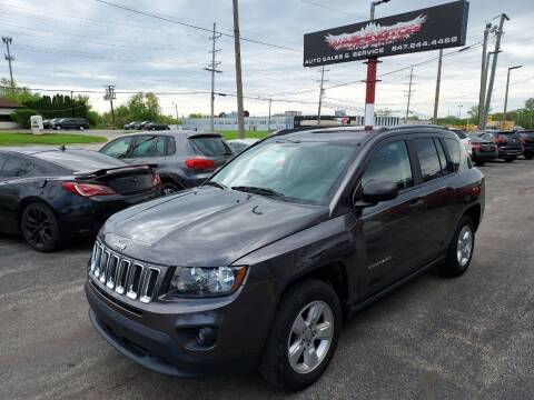 2017 Jeep Compass for sale at Washington Auto Group in Waukegan IL