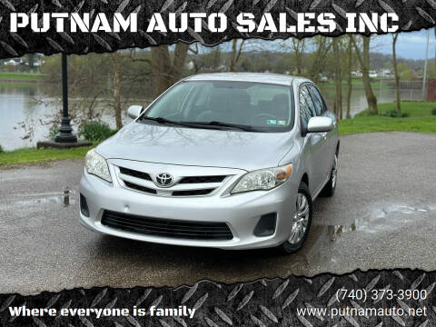 2011 Toyota Corolla for sale at PUTNAM AUTO SALES INC in Marietta OH