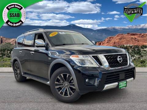 2018 Nissan Armada for sale at Street Smart Auto Brokers in Colorado Springs CO