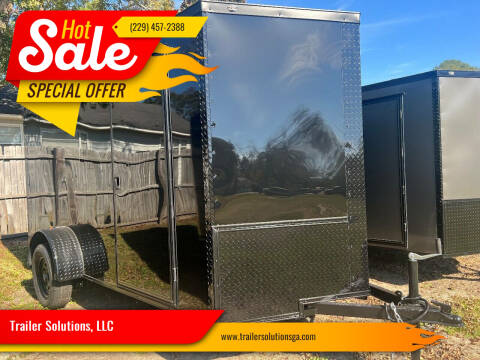 2025 6x12 Single Axle 6x12SA Enclosed Cargo Trailer for sale at Trailer Solutions, LLC in Fitzgerald GA