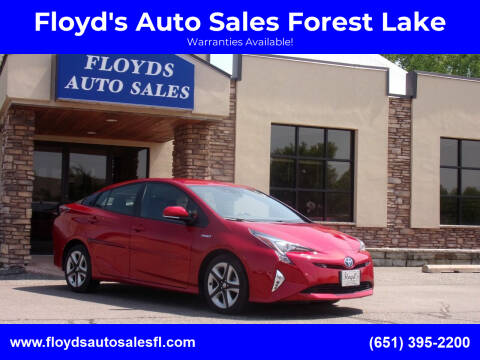 2017 Toyota Prius for sale at Floyd's Auto Sales Forest Lake in Forest Lake MN