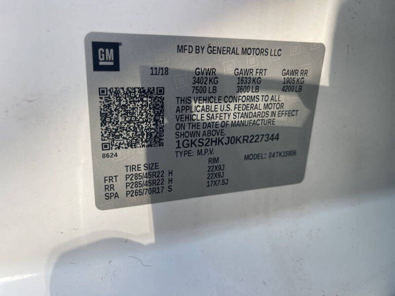 2019 GMC Yukon XL Denali