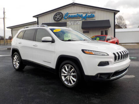 2015 Jeep Cherokee for sale at Country Auto in Huntsville OH